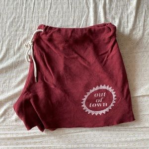 ✨ aerie Drawstring Raw-Hem Lounge Shorts, size XL